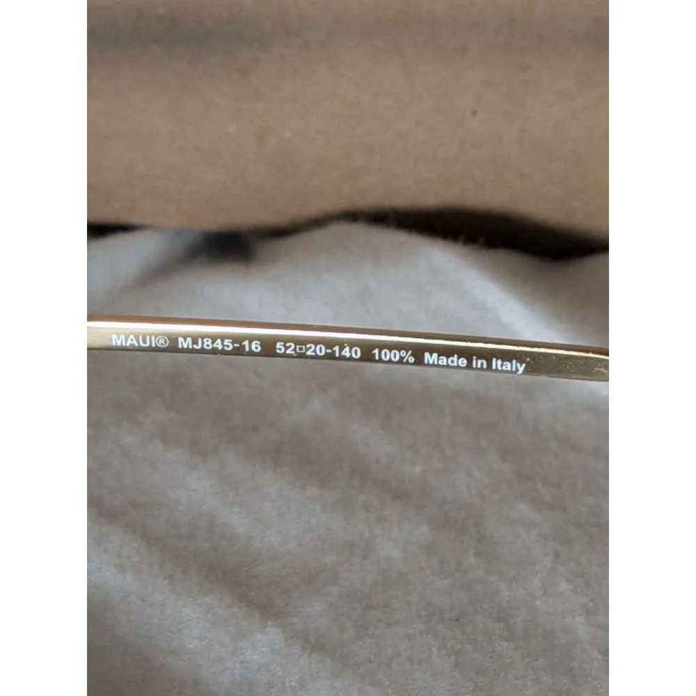 Maui Jim Italy HUKILAU MJ845-16 52-20-140 Chrome Metal Sunglasses Frame
